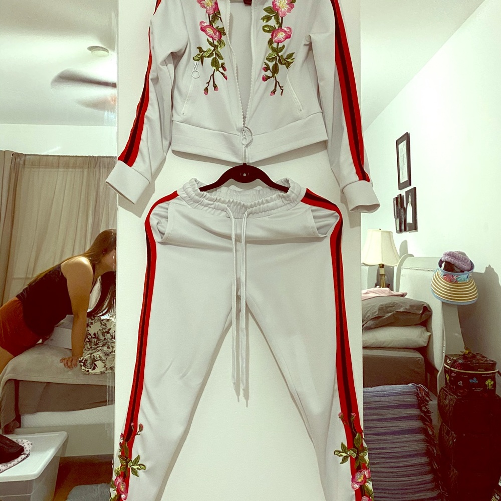 2 piece sweater pants Red fox